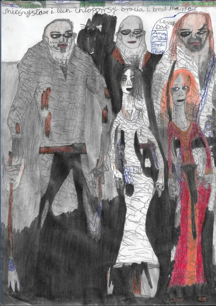 Mieczysław i Lech Chłopowscy, Anna ps. Duch, Ewa ps. Dama, Leszek Dąb, zdjęcie 1