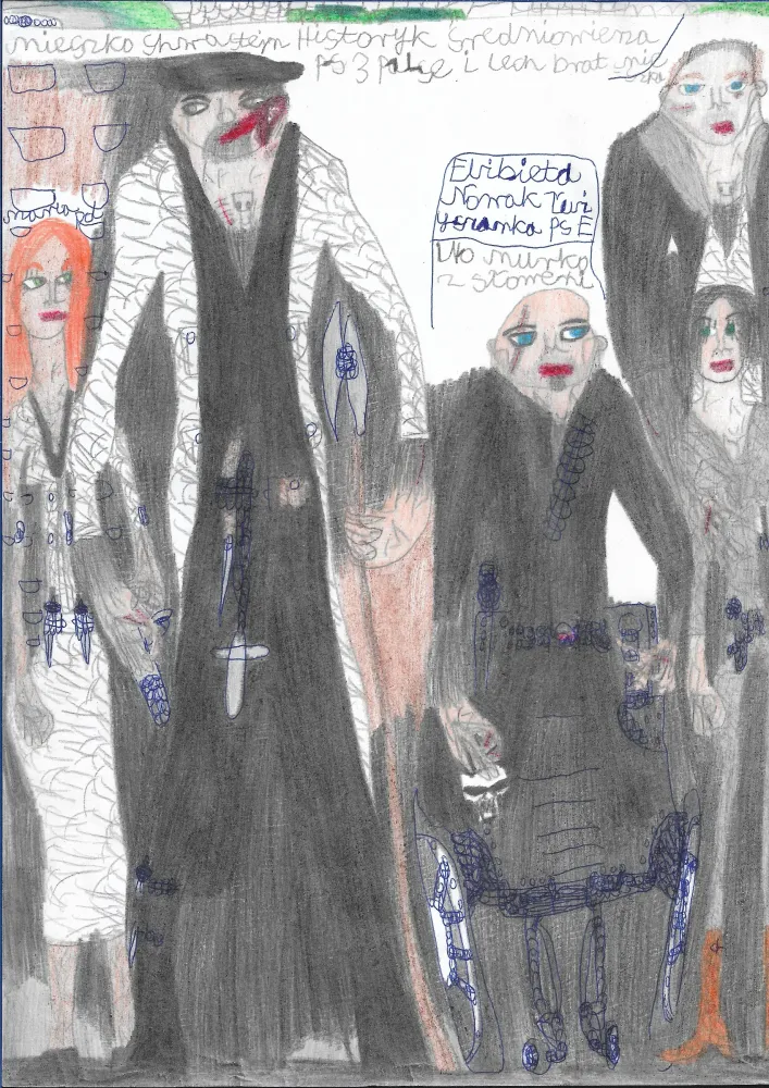 Mieszko i Lech Shwastejn, Maria Pol, Elżbieta Nowak, Ivo Murko, zdjęcie 1