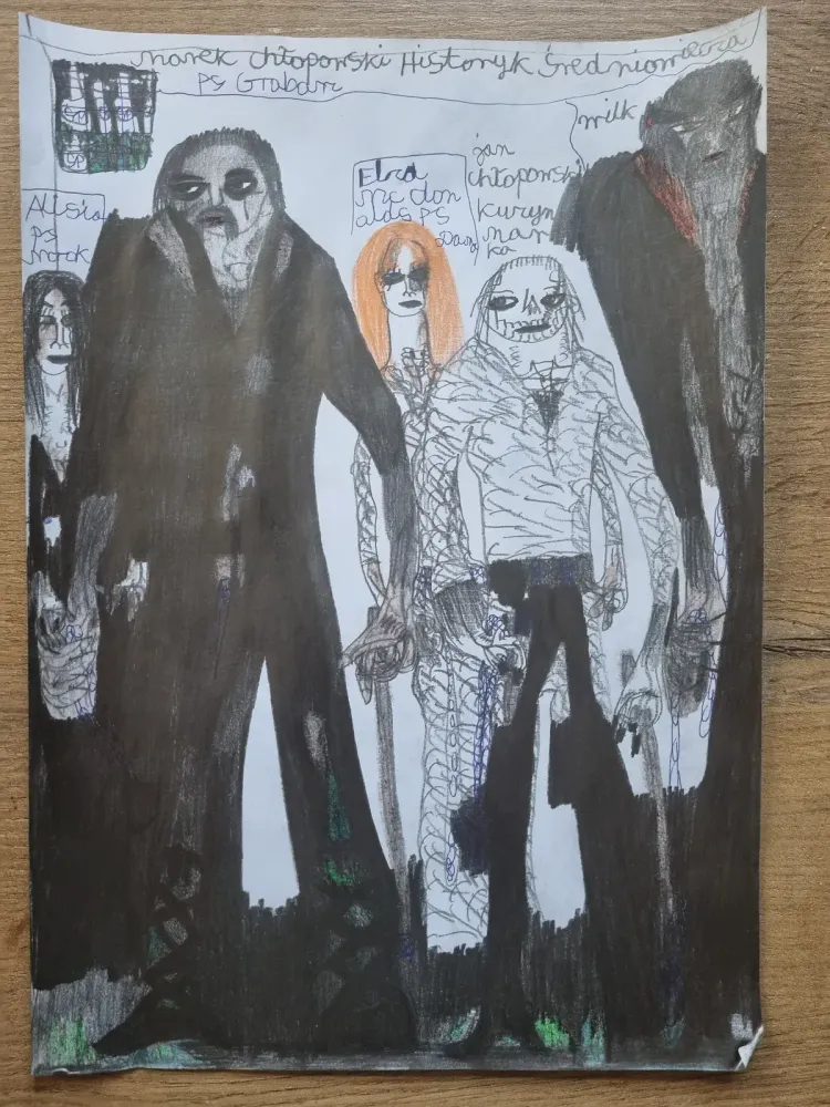 Marek Chłopowski historyk średniowiecza ps. Grabarz, Alisia Makowicz, Elza McDonalds, Jan Chłopowski, Wilk, zdjęcie 1