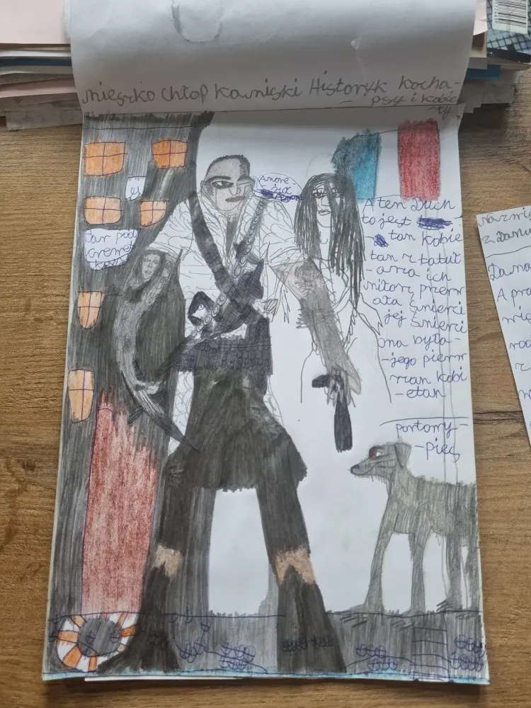 Mieszko Chłop Kamiński historyk, Dama z Portu, zdjęcie 1