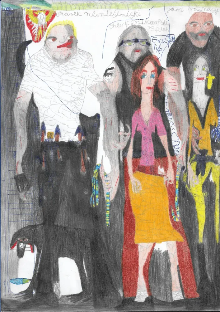 Marek Rzemieślnicki, Ewa Łoś, Anna Pol, Sherif Dzikowieski, Jan Ramagy, zdjęcie 1
