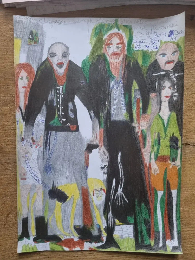 Mieszko Lasecki historyk ps. Trup, Edyda McMaros, Mariia Dzik, Bolko Chłop Wilk, Mad Łukowski – łowcy duchów, zdjęcie 1