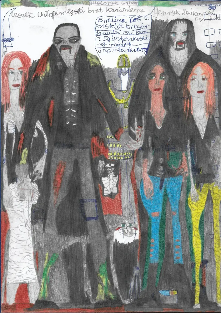 Leszek Chłopiwiejski historyk ps. Grabarz, Henryk Dzikowski ps. Wilk, Ewelina Łoś, Jasmina McKen, Maria de Carco, zdjęcie 1