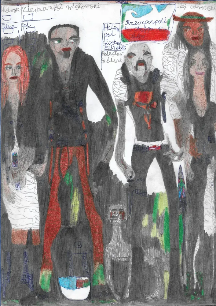 Ziemomysł Wisłowski historyk, Eliza Pol i Helena Pol, Bolesław Szálszk, Jiej Odrowski – łowcy zombi i historycy, zdjęcie 1