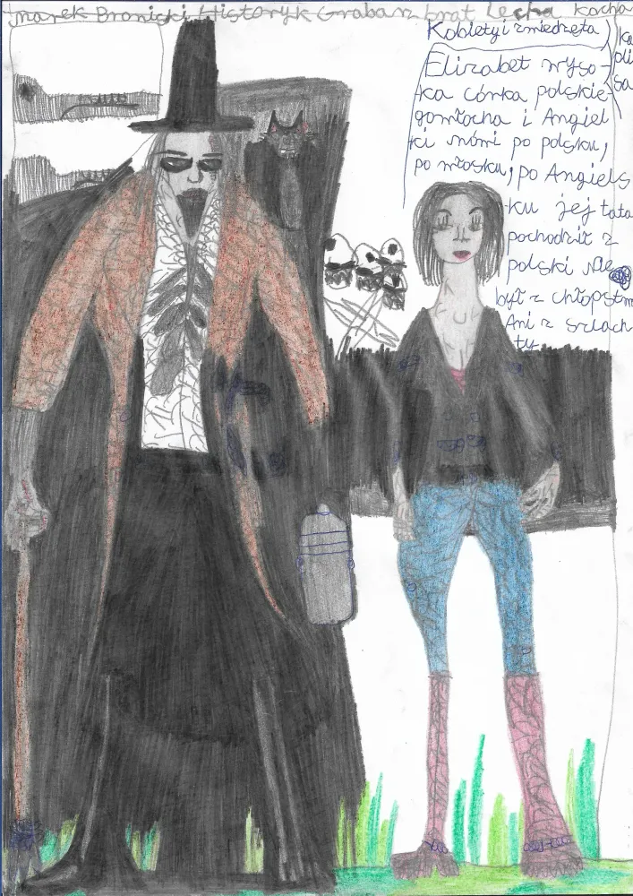 Marek Broniski historyk i grabarz, Elizabet Wysocka, zdjęcie 1