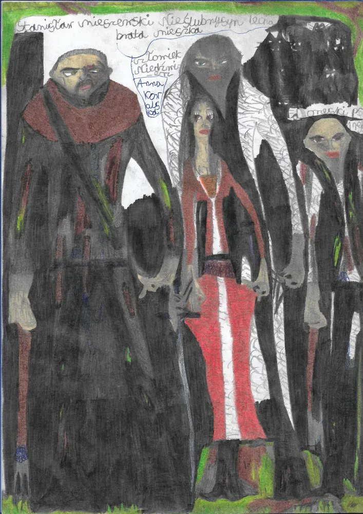 Stanisław Mieszewski historyk, Anna Kowalska, Człowiek Niedźwiedź, Ed Orzeski, zdjęcie 1