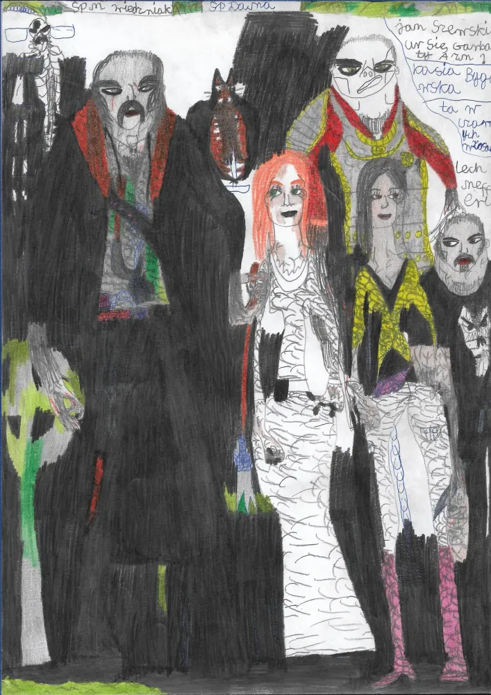 Śp. M. Wieśniak, śp. Dama, Jan Szewski, Kasia Bygowska, Lech, zdjęcie 1