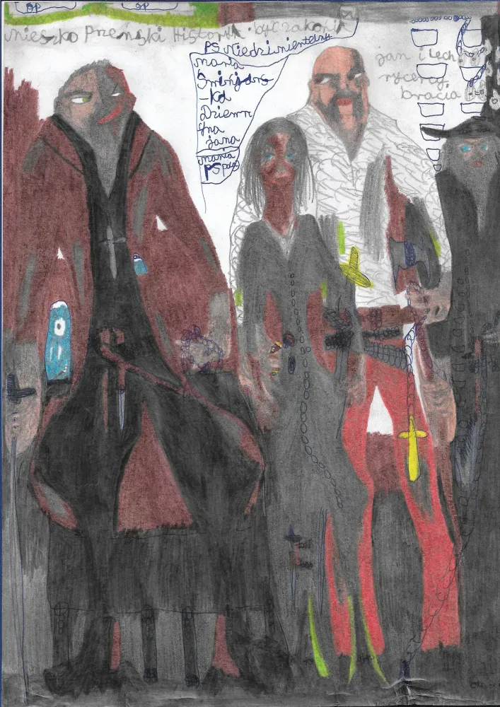 Mieszko Przeński historyk ps. Nieśmiertelny, Maria Świńska, Jan i Lech – rycerze, bracia, zdjęcie 1