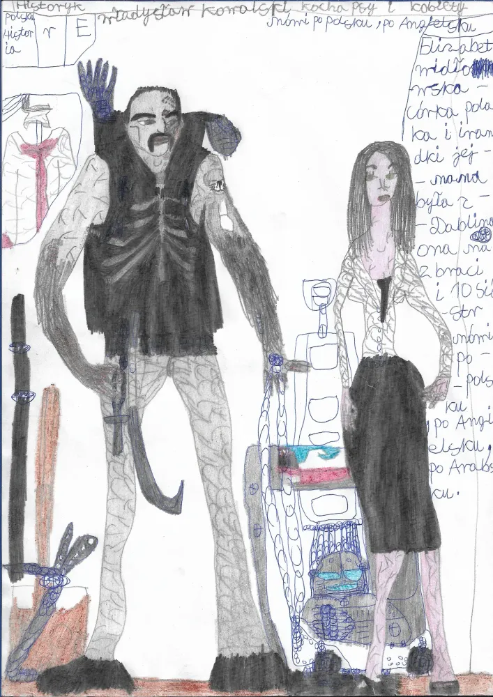 Władysław Kowalski historyk, Elizabet Widłowska, zdjęcie 1